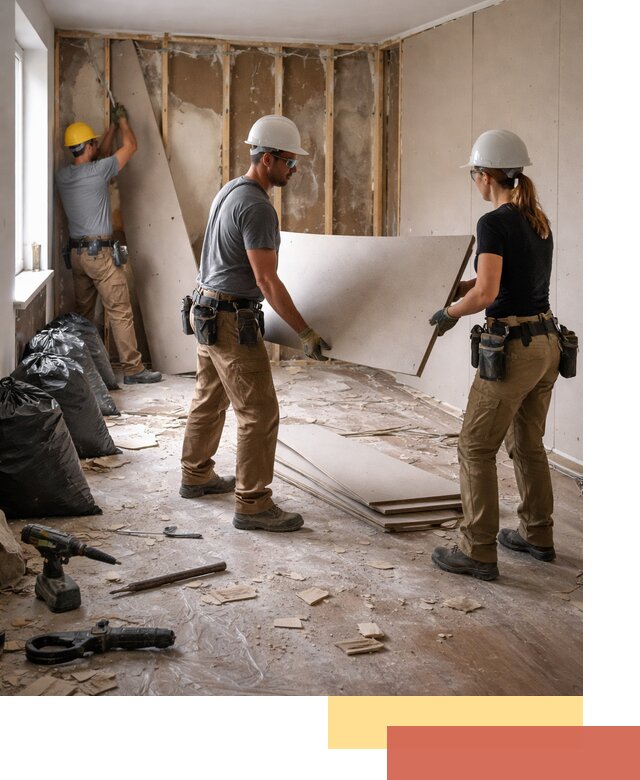 Демонтаж стеновых панелей в Чите быстро и аккуратно