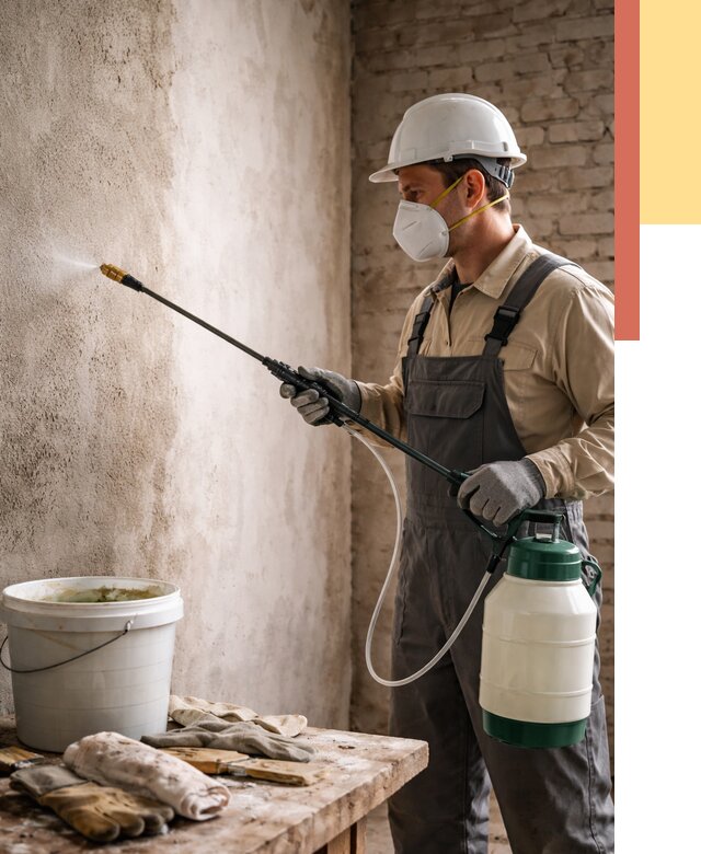 Антисептическая обработка стен в Чите от 1242 руб. — быстро и недорого | ОТДЕЛОЧНИК-Чта