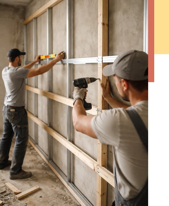 Устройство обрешетки под панели в Чите от 2174 руб. — монтаж под ключ | ОТДЕЛОЧНИК-Чта