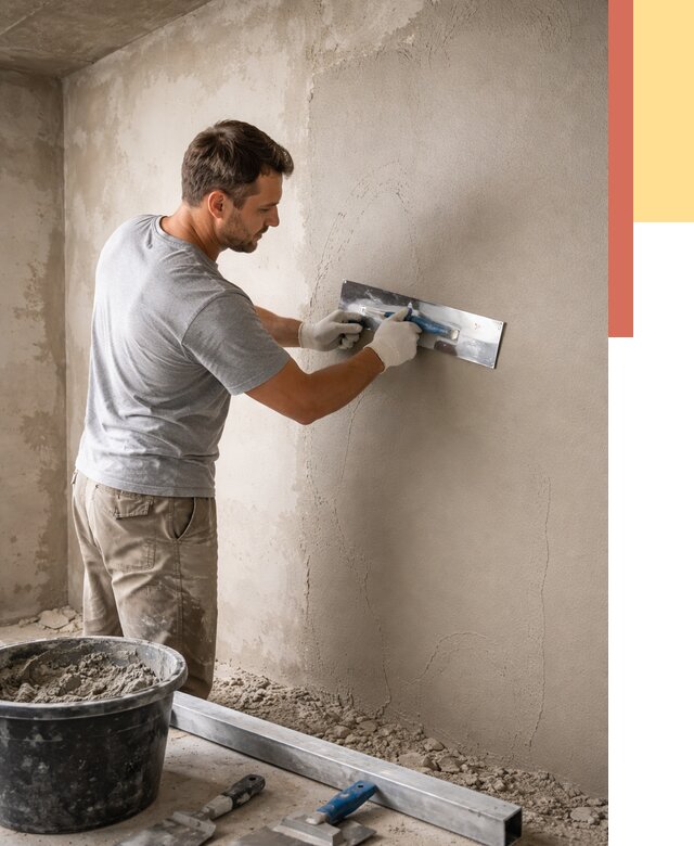 Штукатурка стен без маяков в Чите от 7452 руб/м2 — услуги и цена | ОТДЕЛОЧНИК-Чта