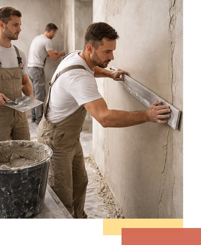 Штукатурка стен без маяков в Чите быстро и качественно