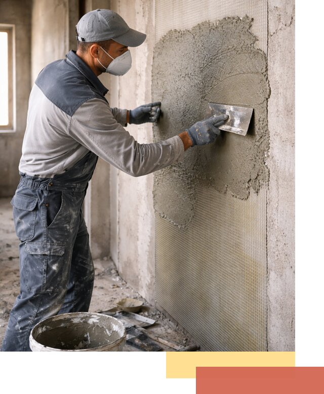 Штукатурка стен по сетке в Чите под ключ качественно и быстро