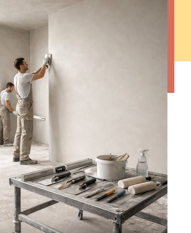 Штукатурка стен под покраску в Чите от 4658 руб./м² — качественно и недорого | ОТДЕЛОЧНИК-Чта