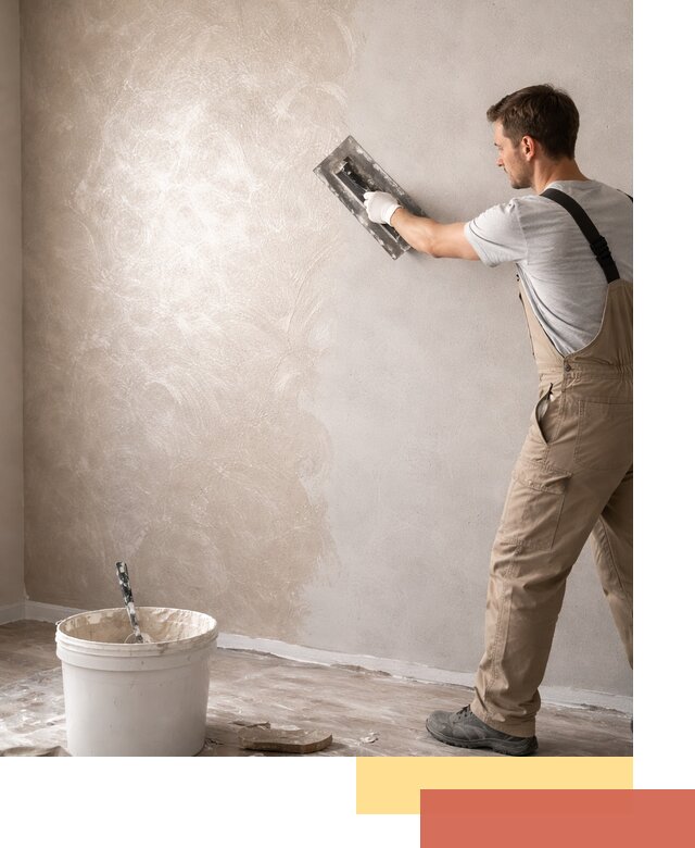 Декоративная штукатурка «Мокрый шелк» под ключ в Чите