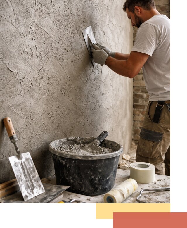 Декоративная штукатурка лофт в Чите — отделка стен и потолков