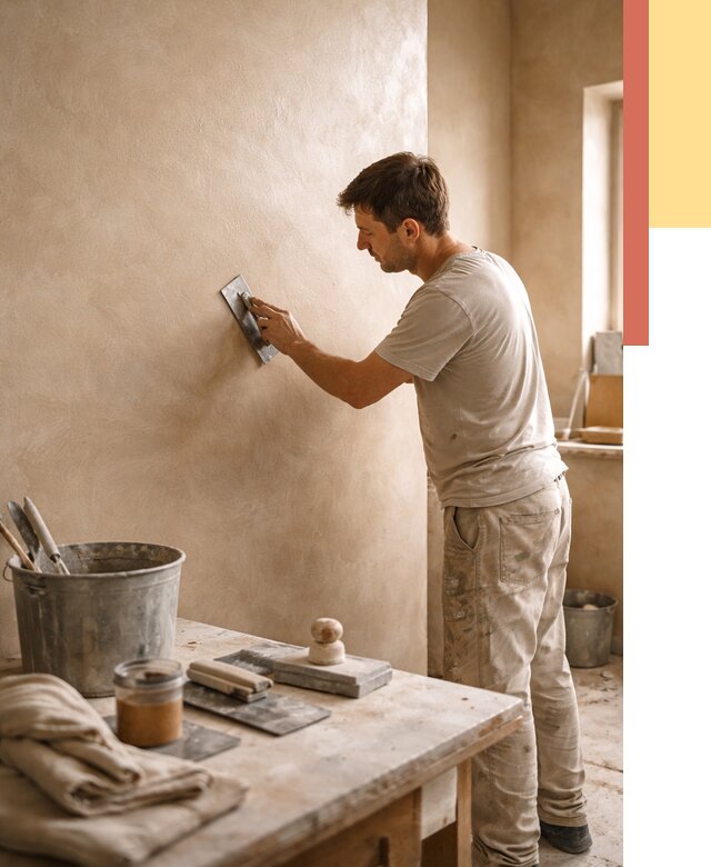 Марокканская штукатурка таделакт в Чите под ключ от 4347 руб. | ОТДЕЛОЧНИК-Чта