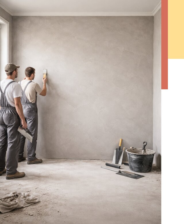 Микробетон на стены в Чите от 1294 руб. — нанесение и отделка | ОТДЕЛОЧНИК-Чта