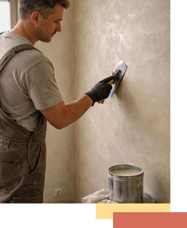 Нанесение воска на штукатурку в Чите для защиты и блеска