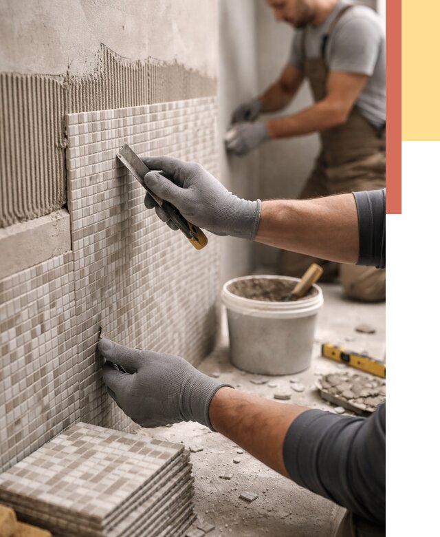 Облицовка стен мозаикой в Чите от 3312 руб/м2 — укладка мозаики на стены | ОТДЕЛОЧНИК-Чта