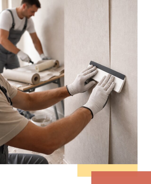 Поклейка обоев под покраску в Чите профессионально и быстро