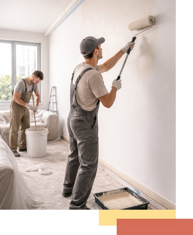 Покраска стен в офисе в Чите — быстрый и качественный ремонт