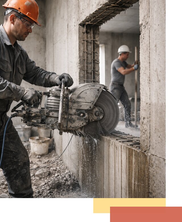 Алмазная резка проемов в Чите быстро и точно