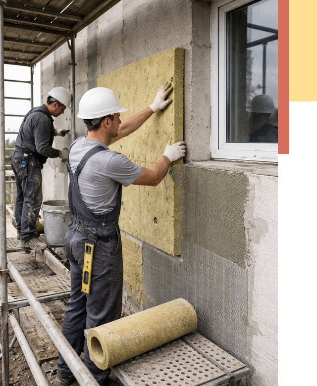 Утепление стен в Чите от 4451 руб. под ключ — быстро и недорого | ОТДЕЛОЧНИК-Чта