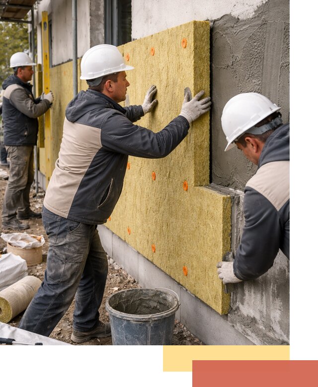 Утепление стен минватой в Чите — тепло и звукоизоляция