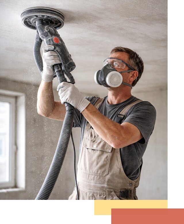 Шлифовка потолка в Чите — качественная подготовка под отделку