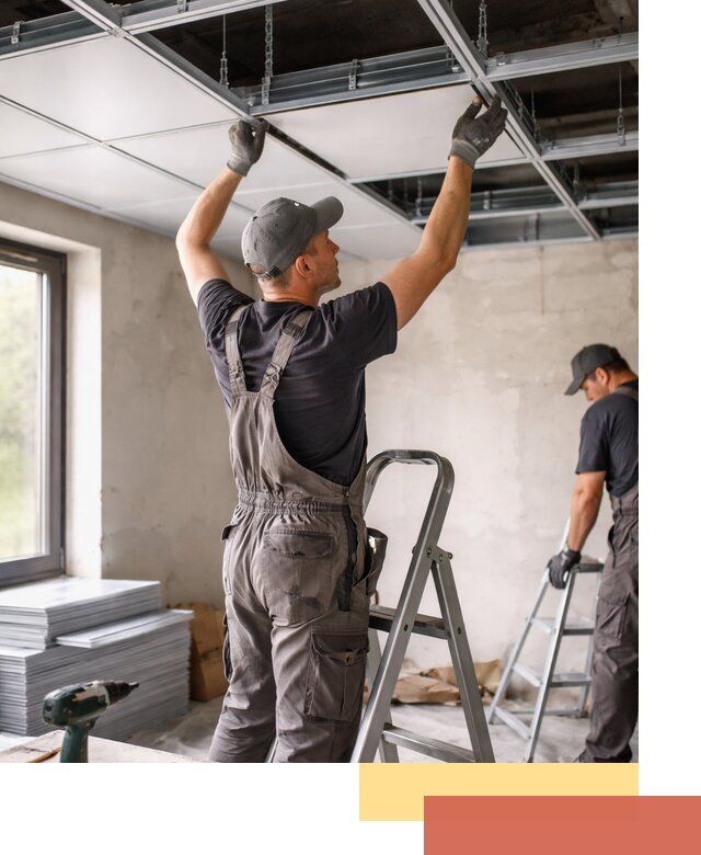 Монтаж кассетного потолка в Чите качественно и быстро