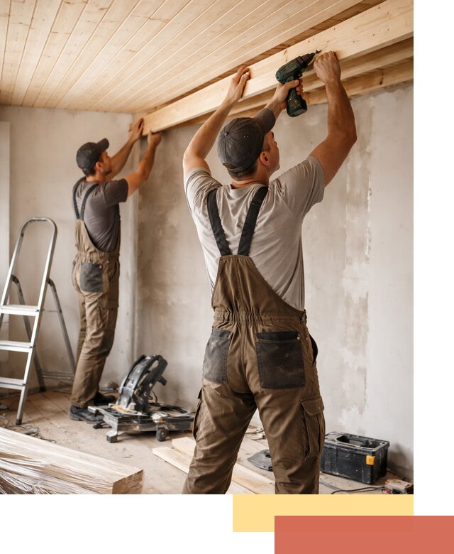 Монтаж потолка из вагонки в Чите профессионально и аккуратно