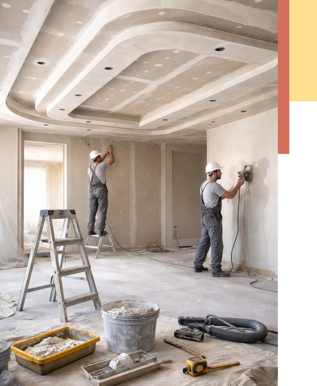 Многоуровневый потолок из гипсокартона в Чите от 776 руб. под ключ | ОТДЕЛОЧНИК-Чта