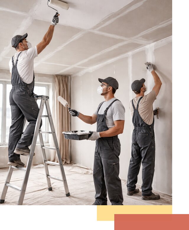 Покраска потолка из гипсокартона в Чите качественно и недорого