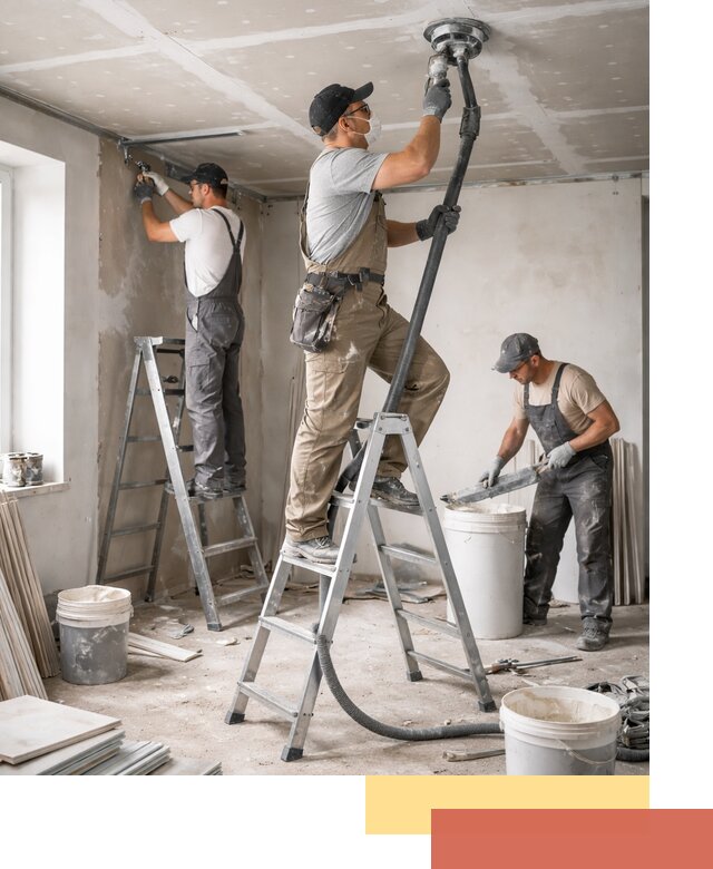 Ремонт потолка из гипсокартона в Чите: быстрый и качественный монтаж