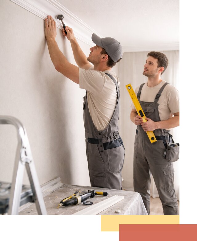 Монтаж потолочного плинтуса в Чите качественно и быстро