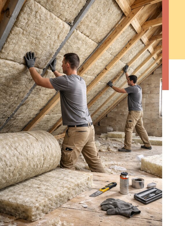 Утепление потолка минватой в Чите от 1501 руб. — быстро и недорого | ОТДЕЛОЧНИК-Чта